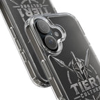Tier 1 Culture Spartan Warrior Clear Phone Case