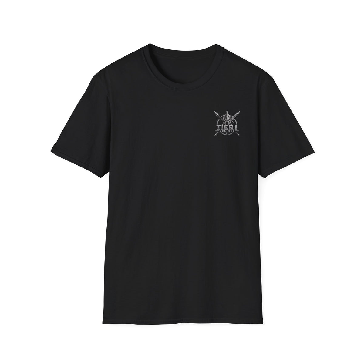 Tier 1 Culture Spartan Warrior Logo T-Shirt