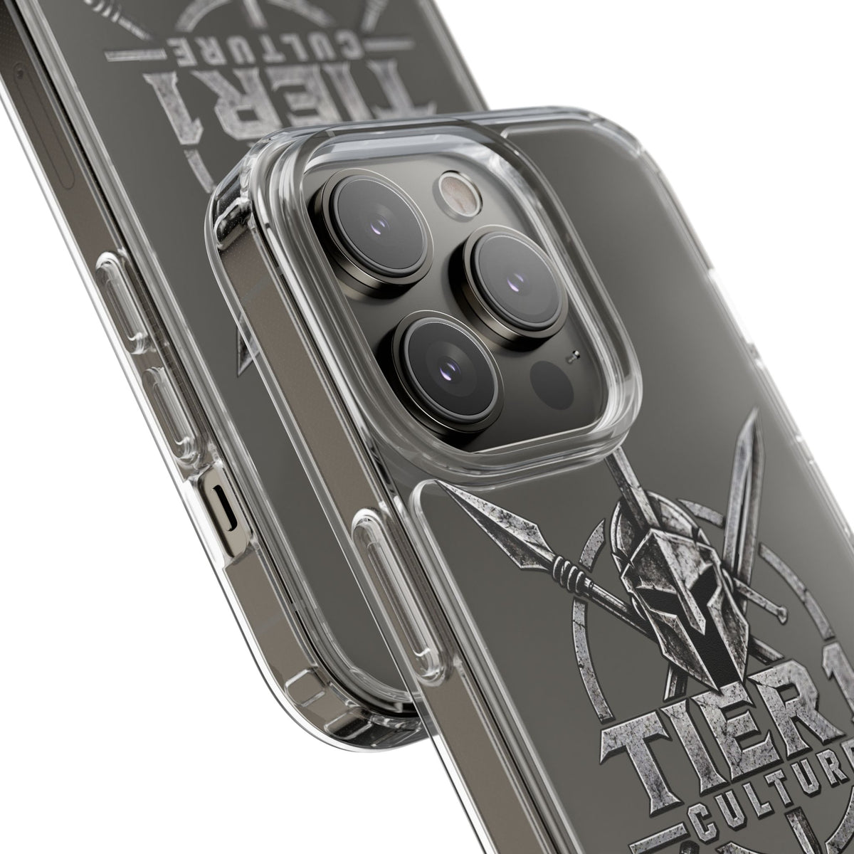 Tier 1 Culture Spartan Warrior Clear Phone Case