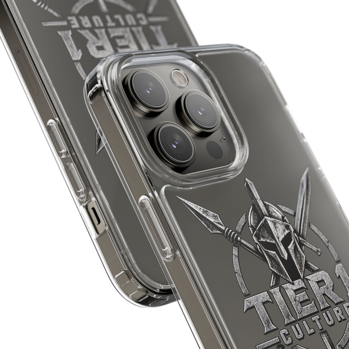 Tier 1 Culture Spartan Warrior Clear Phone Case