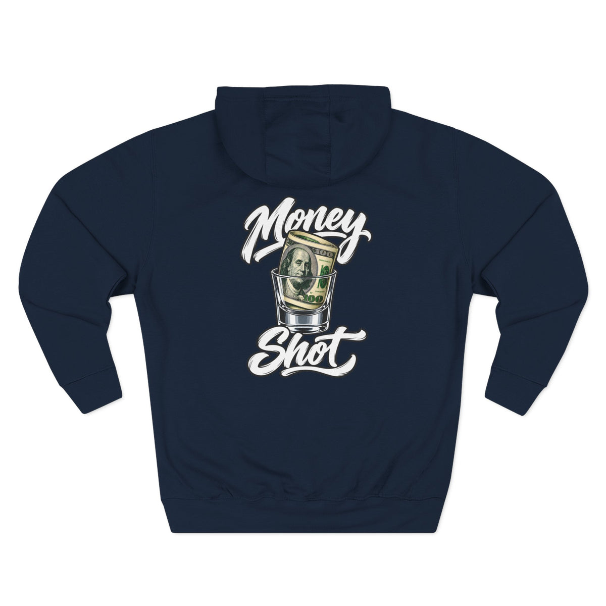 Money Shot Graphic Fleece Hoodie