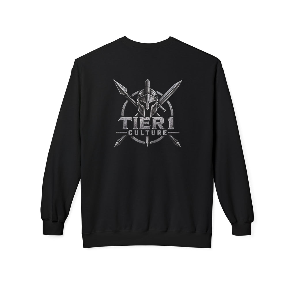 Tier 1 Culture Midweight Fleece Crewneck Sweatshirt