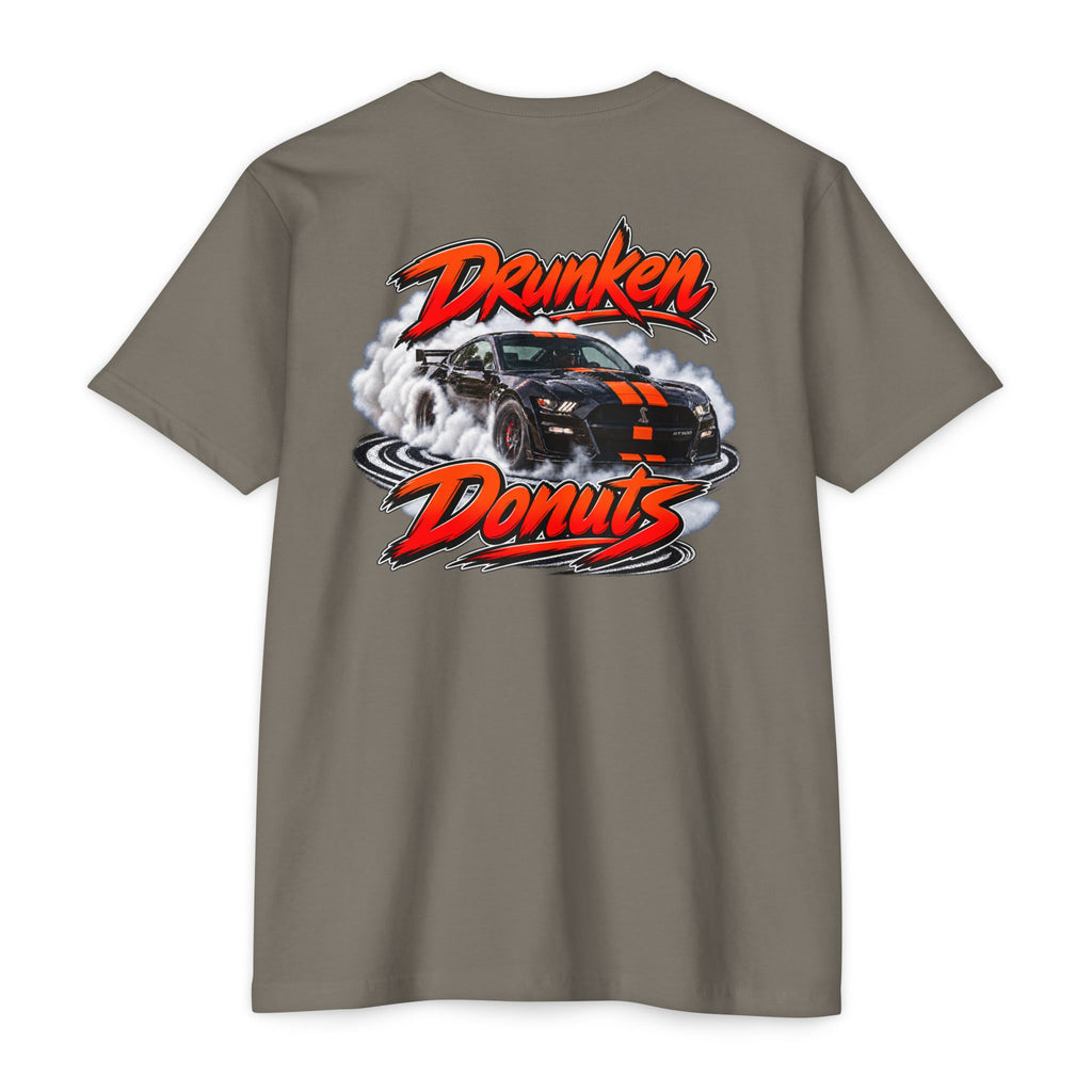 Drunken Donuts Muscle Car Graphic T-Shirt