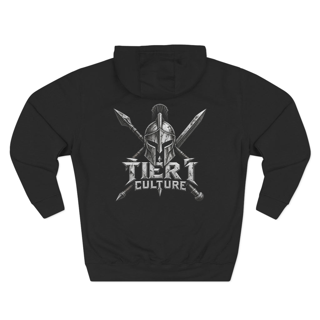 Tiki Culture Warrior Graphic Fleece Hoodie