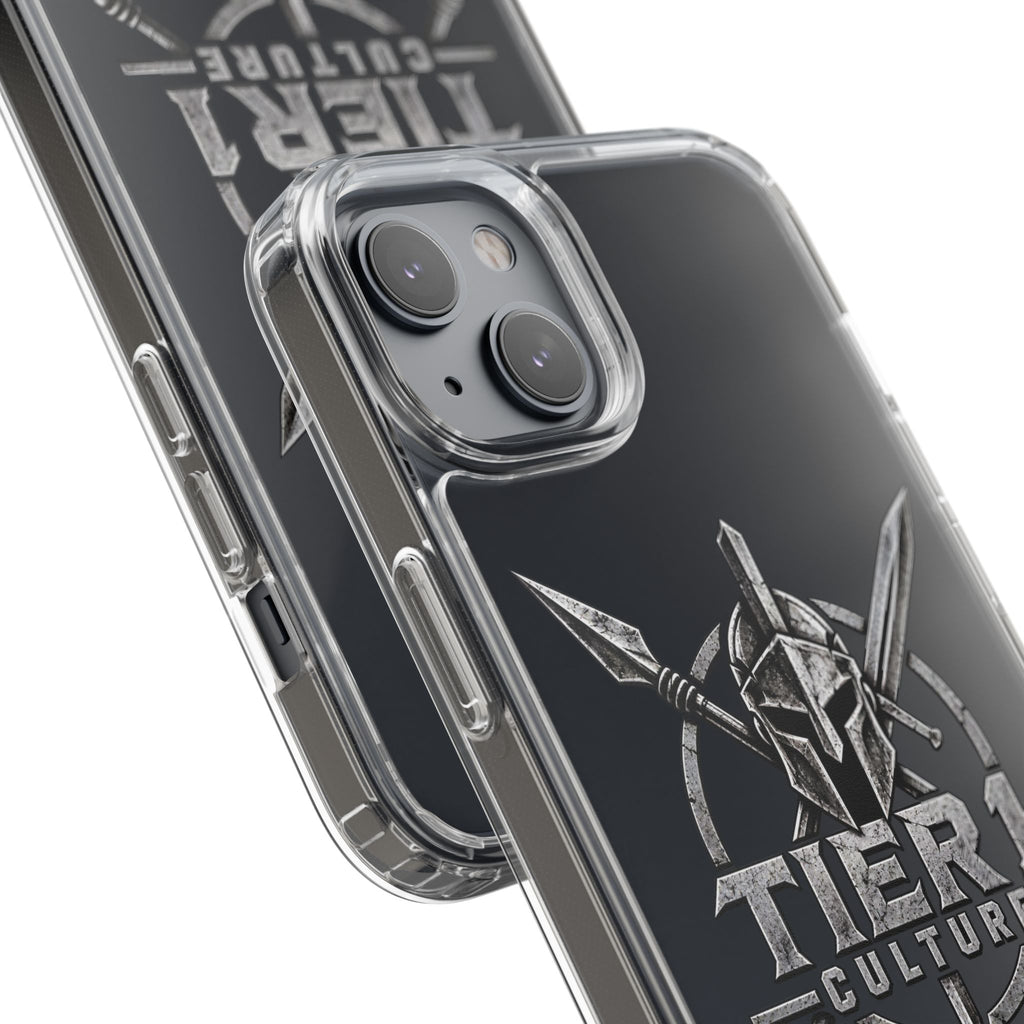 Tier 1 Culture Spartan Warrior Clear Phone Case