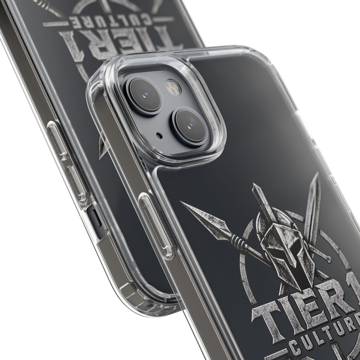 Tier 1 Culture Spartan Warrior Clear Phone Case