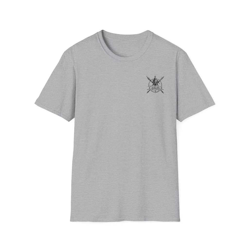 Tier 1 Culture Spartan Warrior Logo T-Shirt
