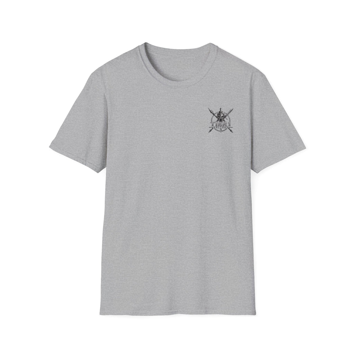 Tier 1 Culture Spartan Warrior Logo T-Shirt