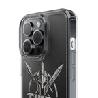 Tier 1 Culture Spartan Warrior Clear Phone Case