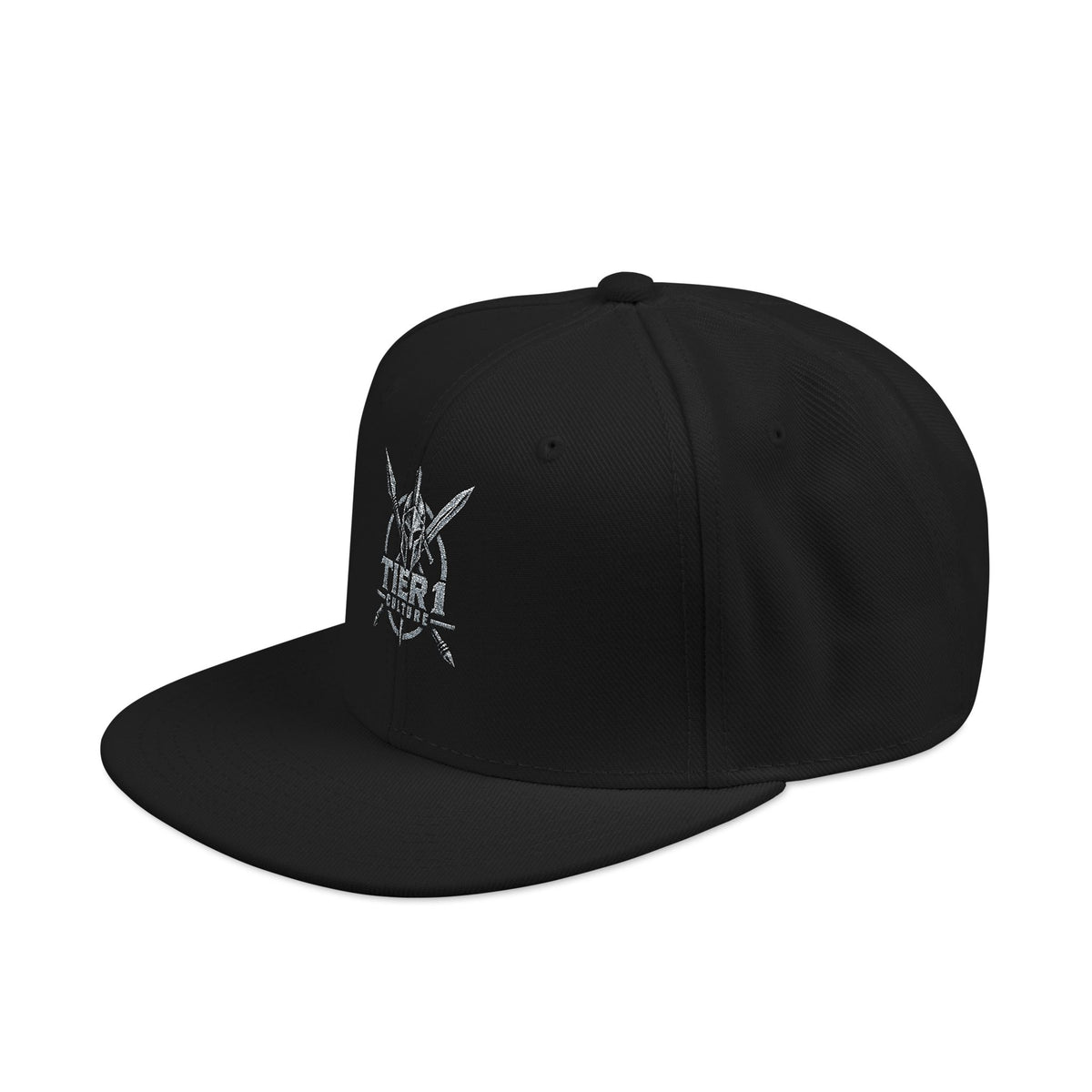 Tier 1 Culture Embroidered Spartan Snapback Hat