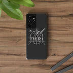 Tier 1 Culture Spartan Warrior Clear Phone Case