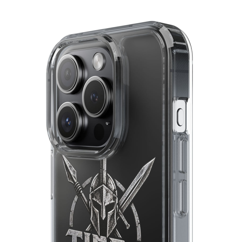 Tier 1 Culture Spartan Warrior Clear Phone Case
