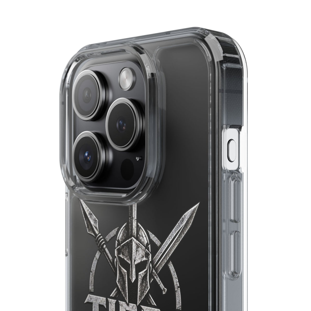 Tier 1 Culture Spartan Warrior Clear Phone Case