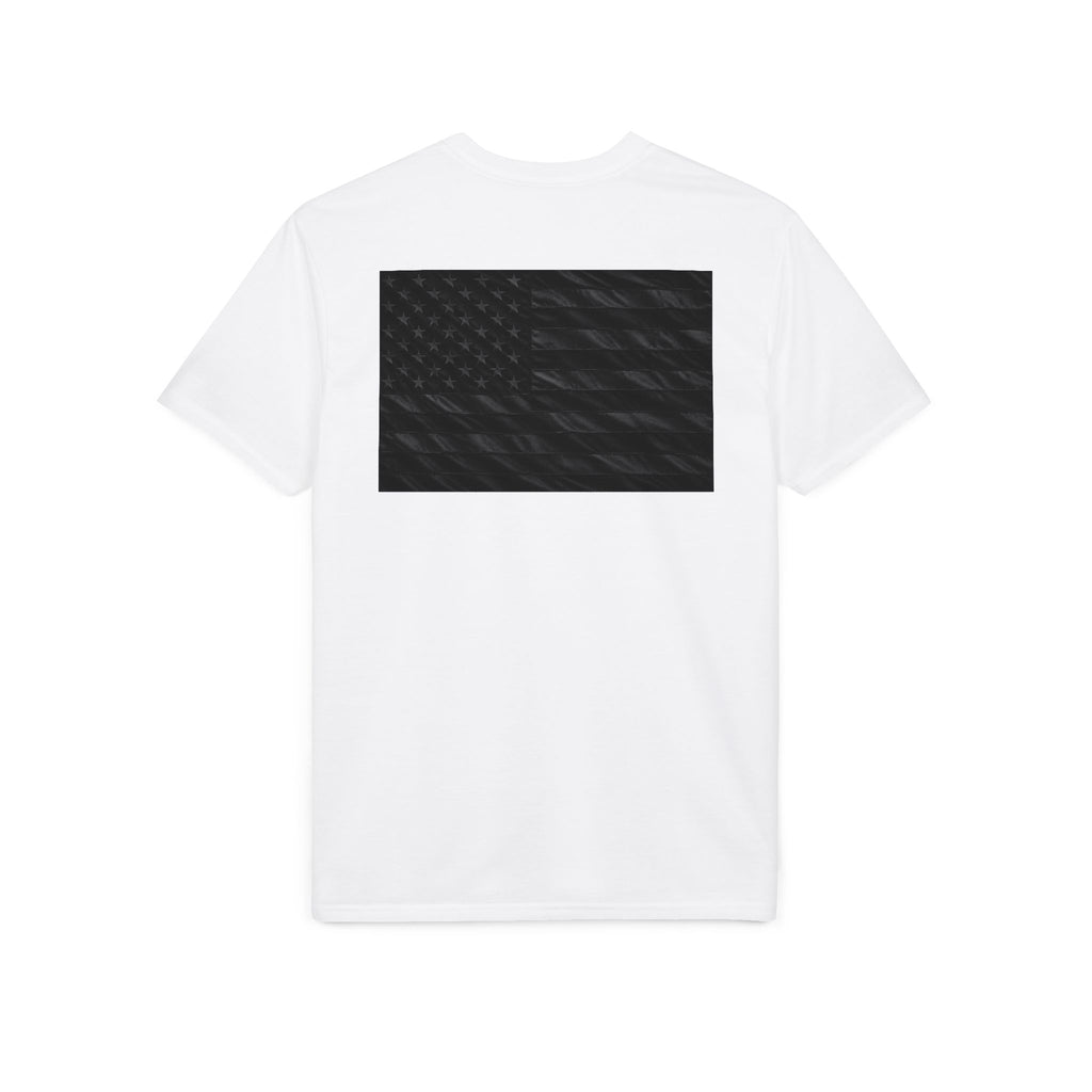 Black American Flag Performance T-Shirt