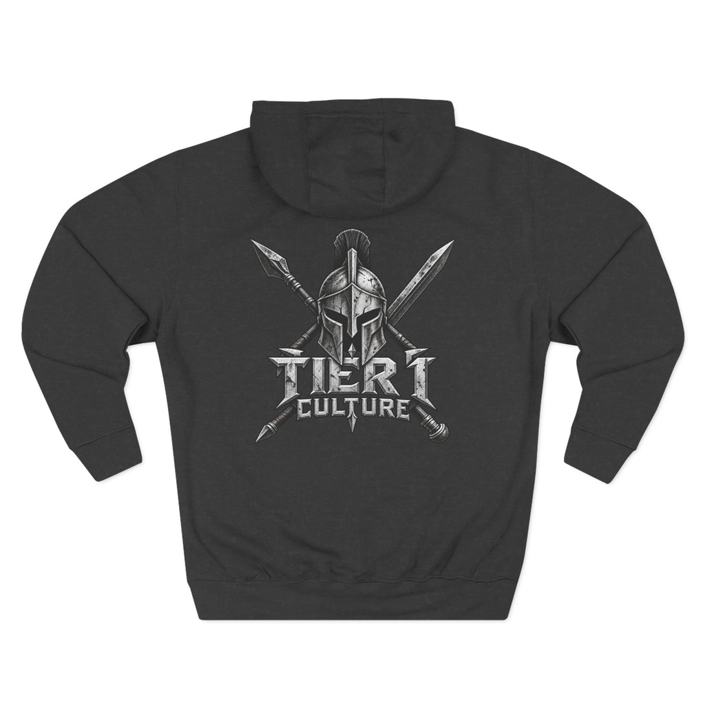Tiki Culture Warrior Graphic Fleece Hoodie