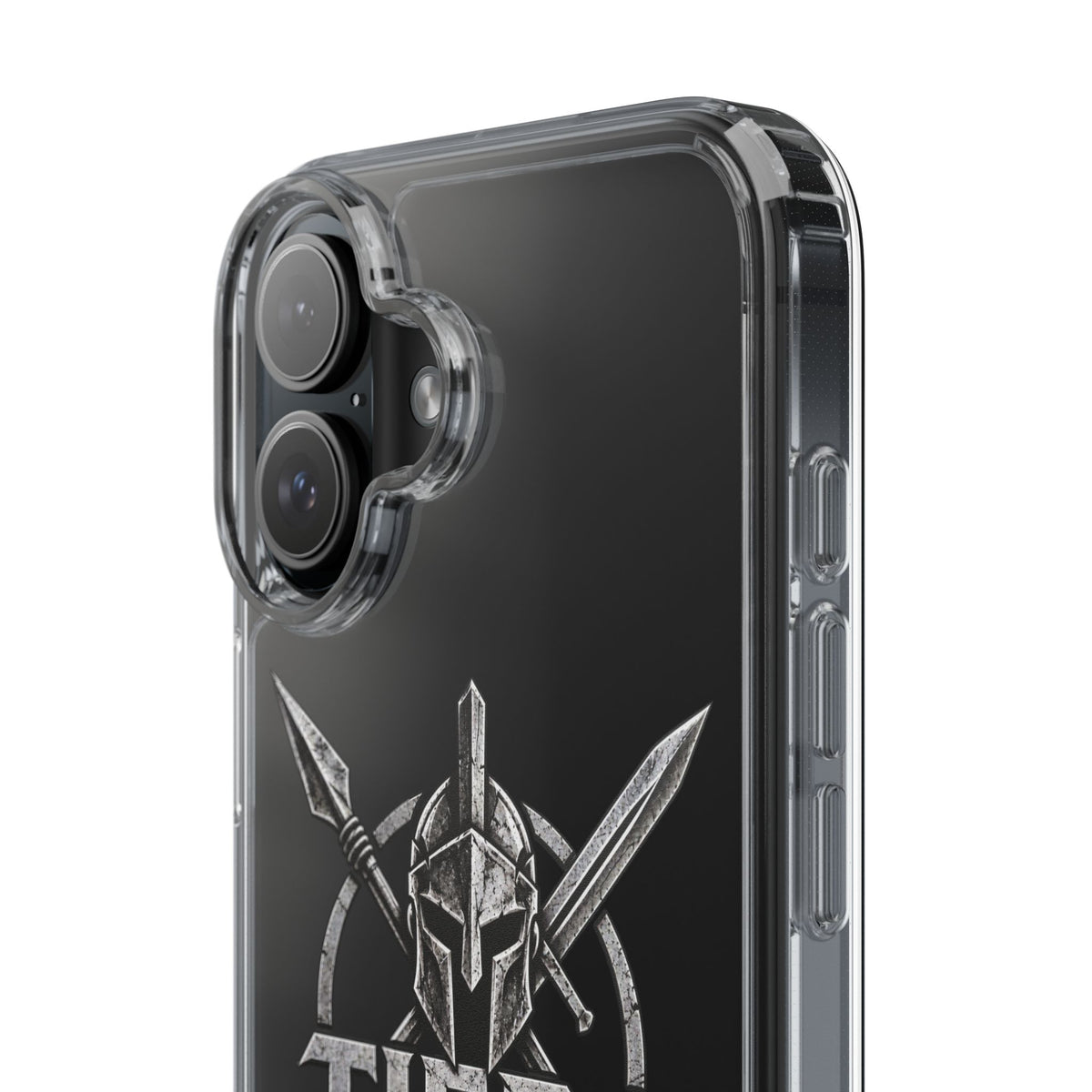 Tier 1 Culture Spartan Warrior Clear Phone Case