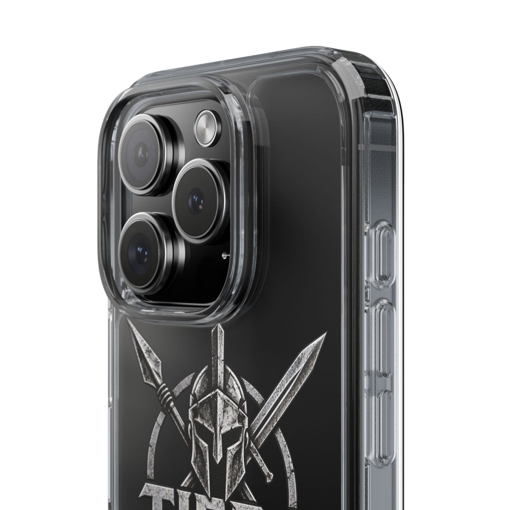 Tier 1 Culture Spartan Warrior Clear Phone Case