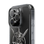 Tier 1 Culture Spartan Warrior Clear Phone Case
