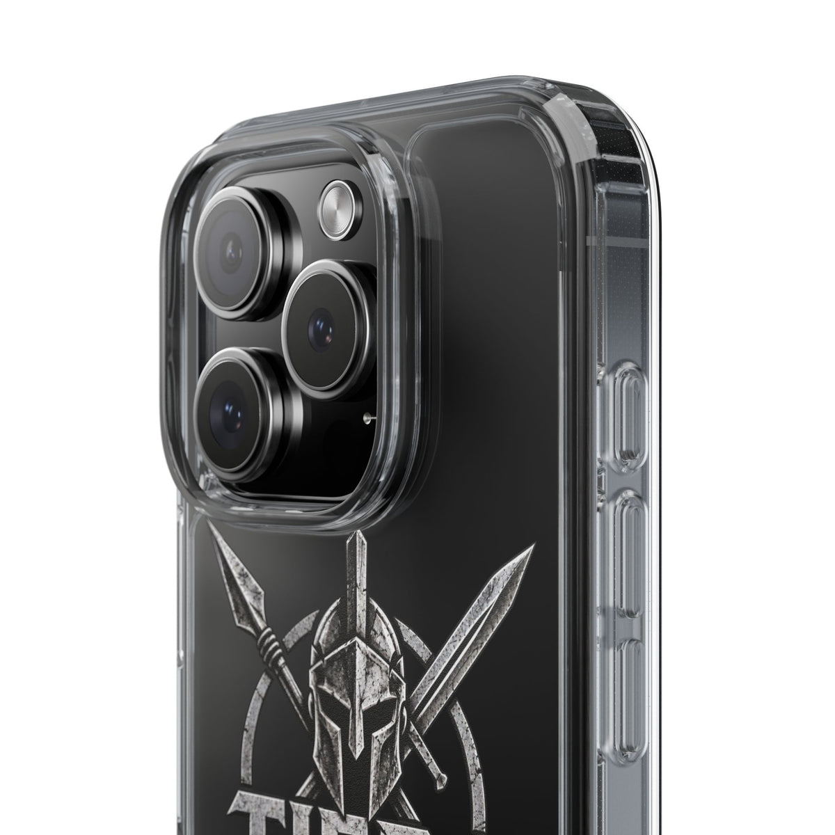 Tier 1 Culture Spartan Warrior Clear Phone Case