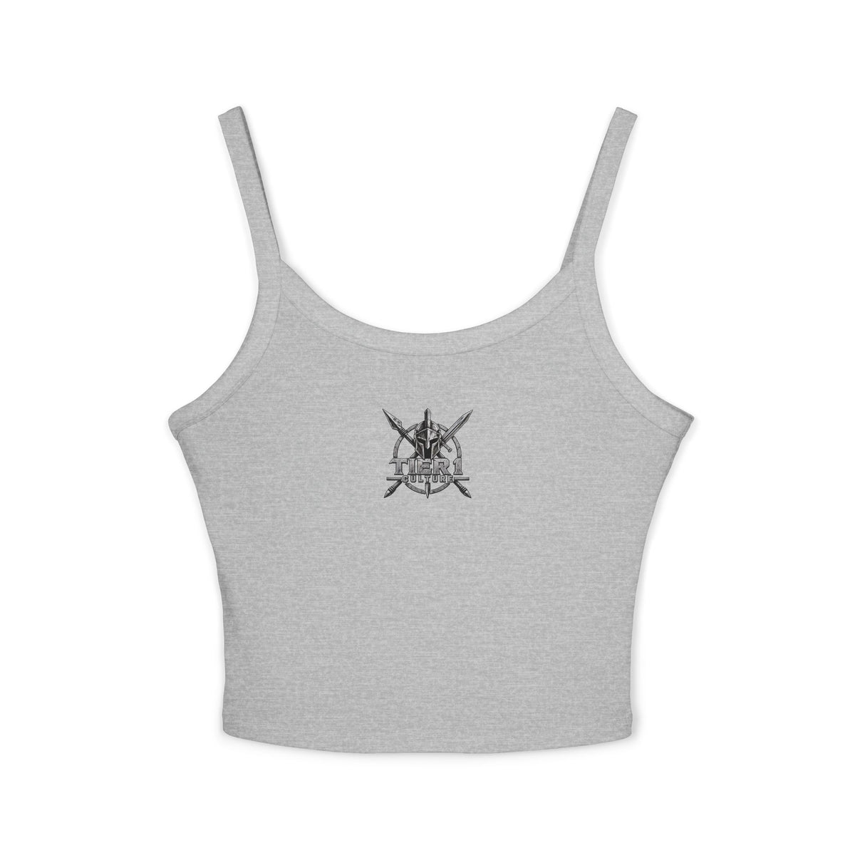 Women's Spaghetti Strap Tank Top with T1C Graphic