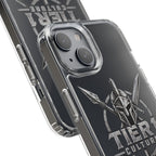 Tier 1 Culture Spartan Warrior Clear Phone Case