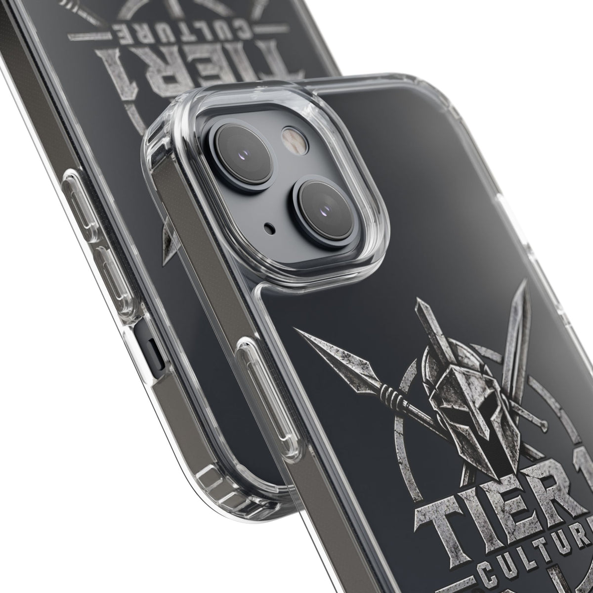 Tier 1 Culture Spartan Warrior Clear Phone Case