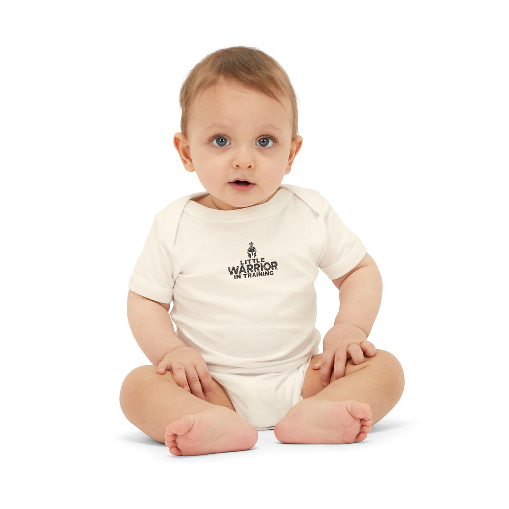 Little Warrior in Training Baby Bodysuit