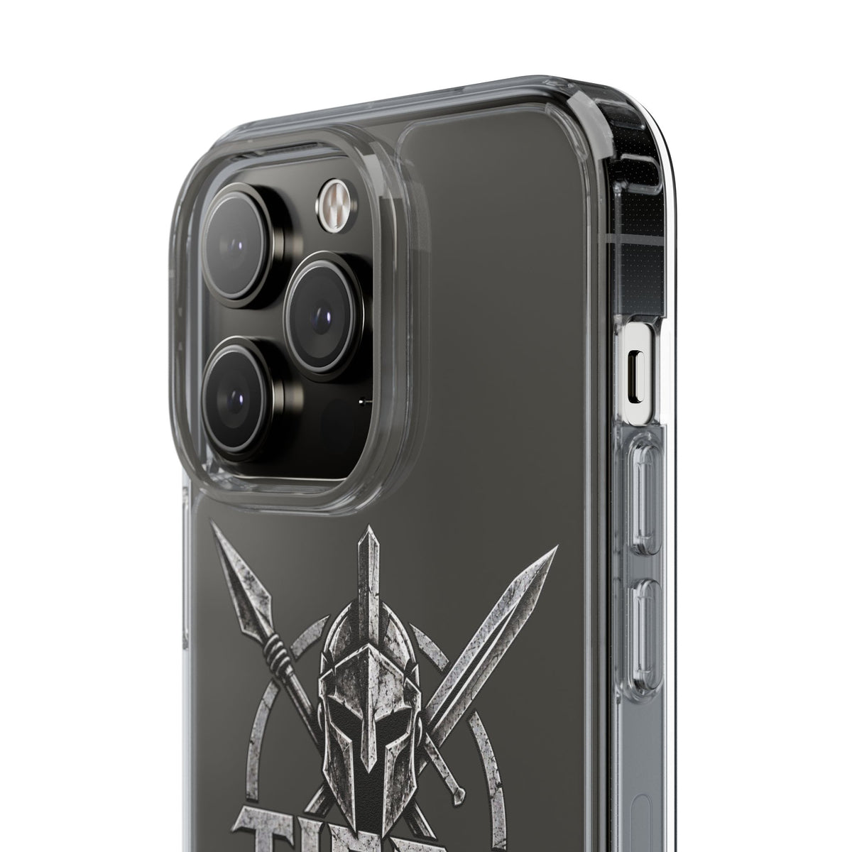 Tier 1 Culture Spartan Warrior Clear Phone Case