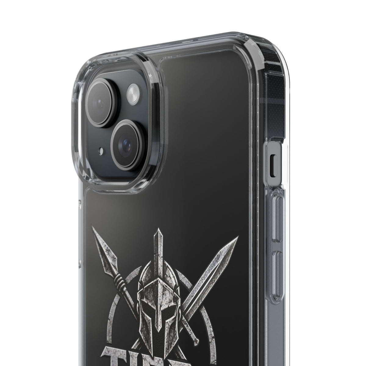 Tier 1 Culture Spartan Warrior Clear Phone Case
