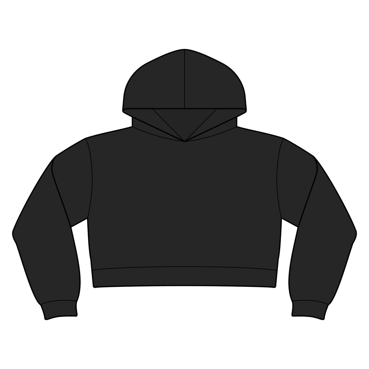 Women’s Relaxed Crop Hoodie