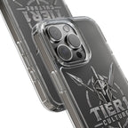 Tier 1 Culture Spartan Warrior Clear Phone Case
