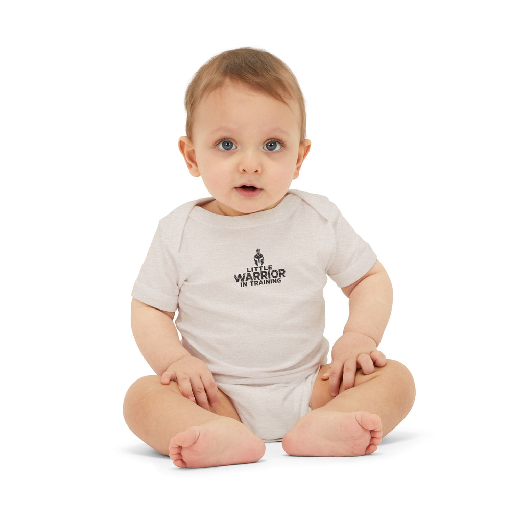 Little Warrior in Training Baby Bodysuit
