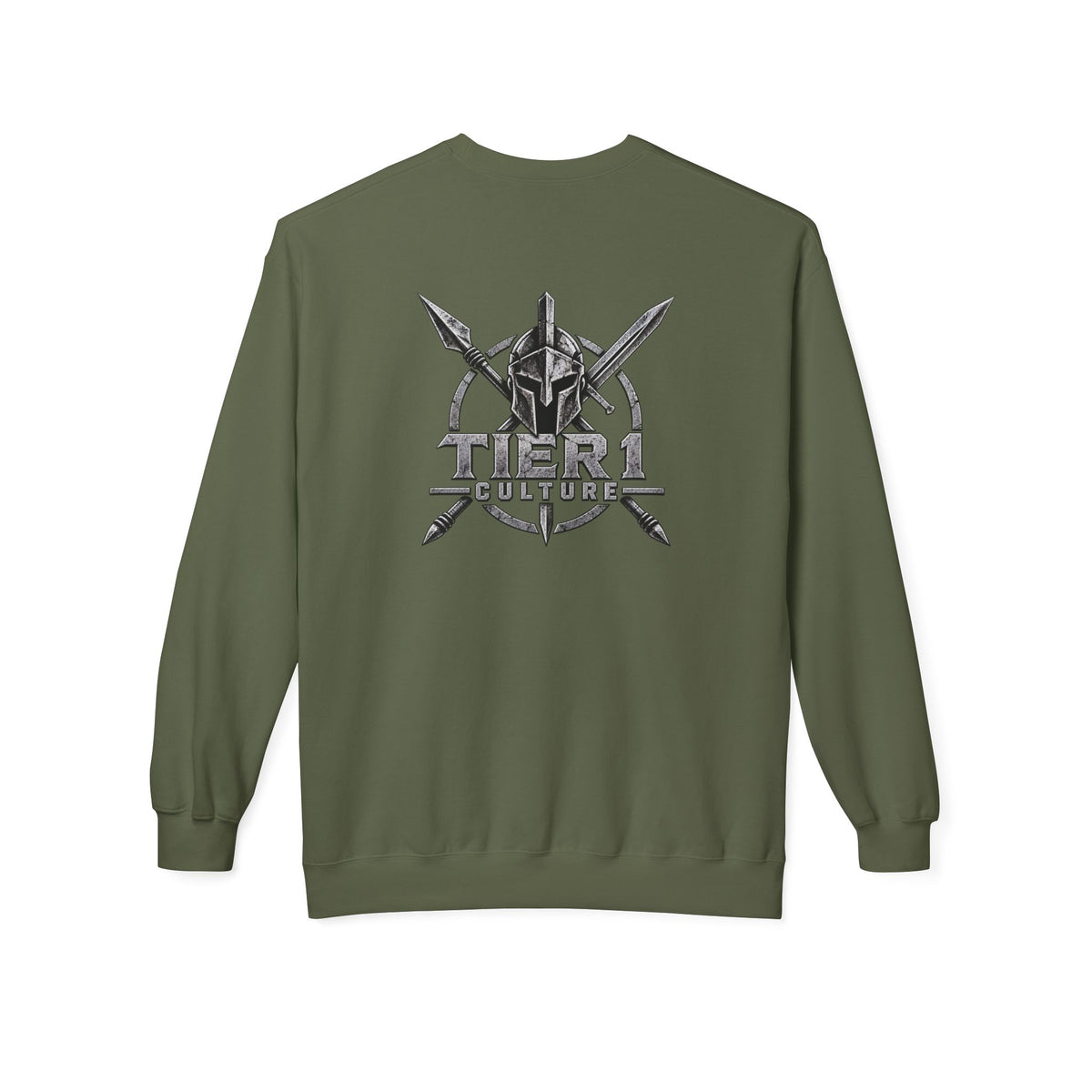 Tier 1 Culture Midweight Fleece Crewneck Sweatshirt