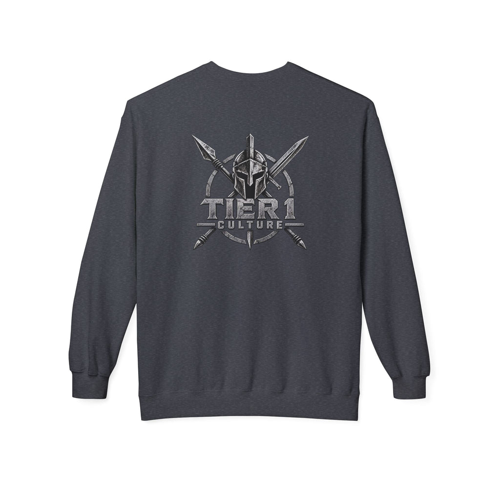 Tier 1 Culture Midweight Fleece Crewneck Sweatshirt