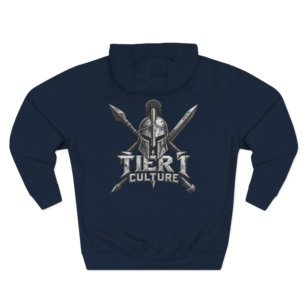 Tiki Culture Warrior Graphic Fleece Hoodie