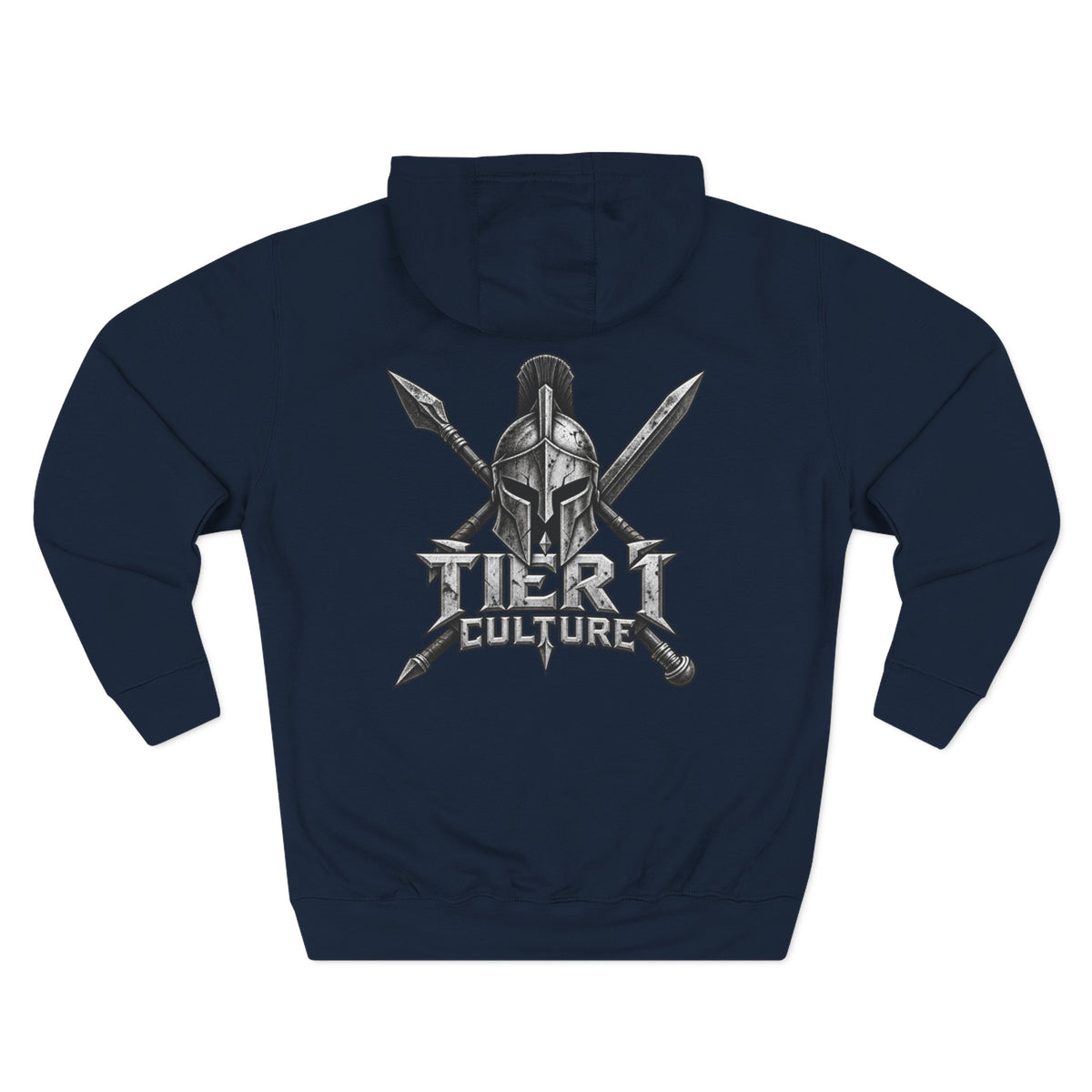 Tiki Culture Warrior Graphic Fleece Hoodie
