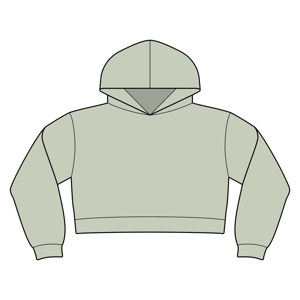 Women’s Relaxed Crop Hoodie