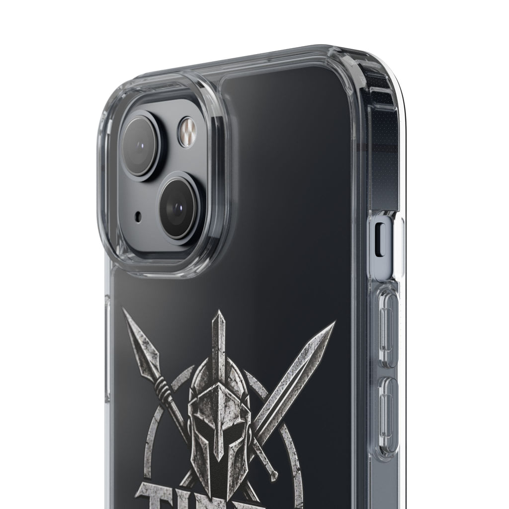 Tier 1 Culture Spartan Warrior Clear Phone Case