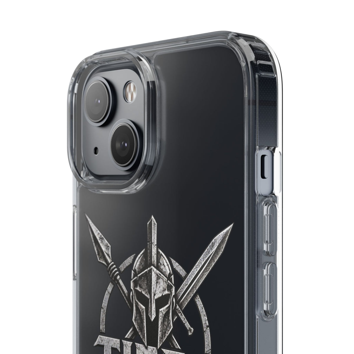 Tier 1 Culture Spartan Warrior Clear Phone Case