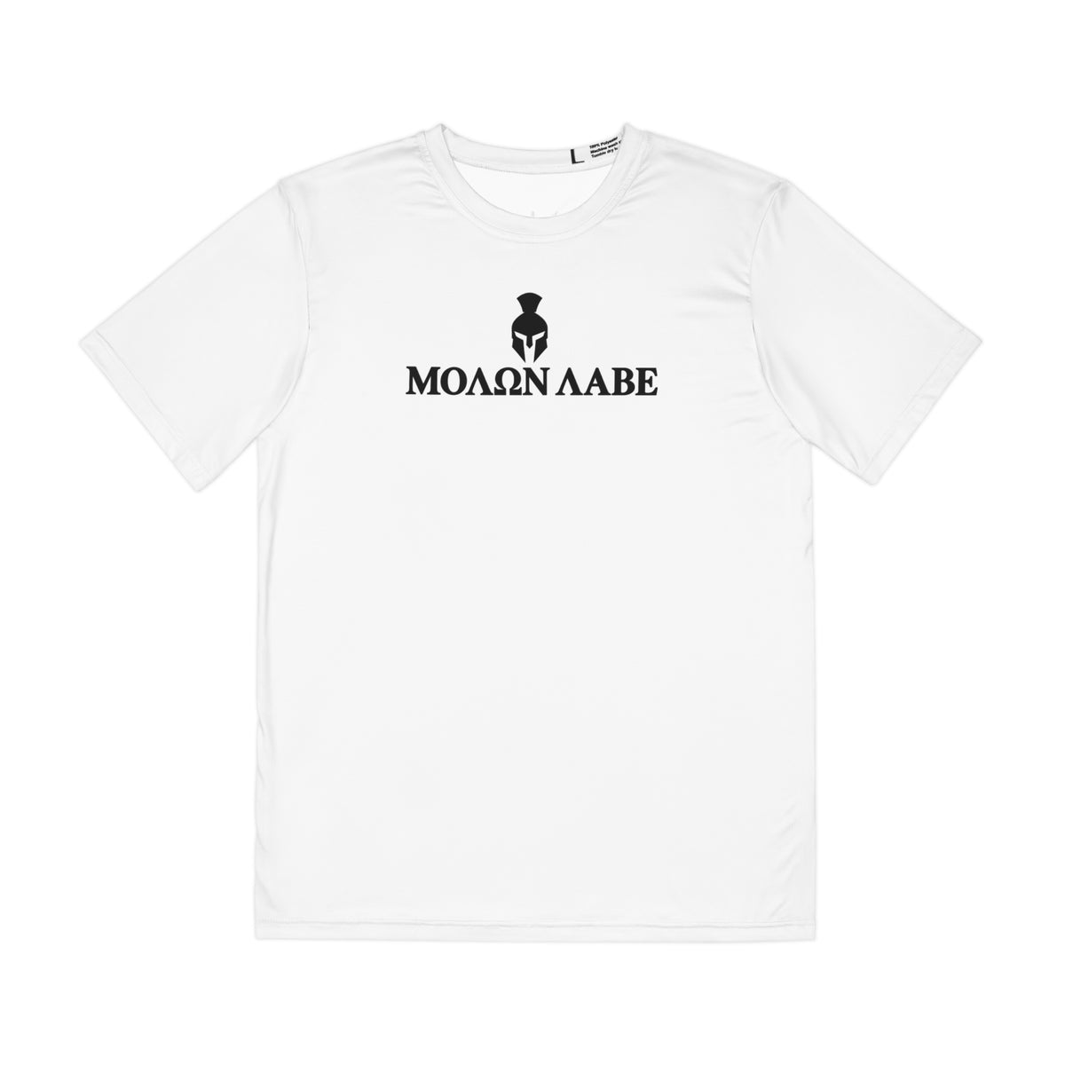 Spartan Warrior 100% Brushed Polyester T-Shirt