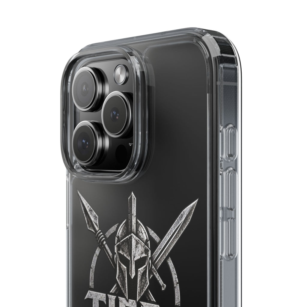 Tier 1 Culture Spartan Warrior Clear Phone Case