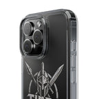 Tier 1 Culture Spartan Warrior Clear Phone Case