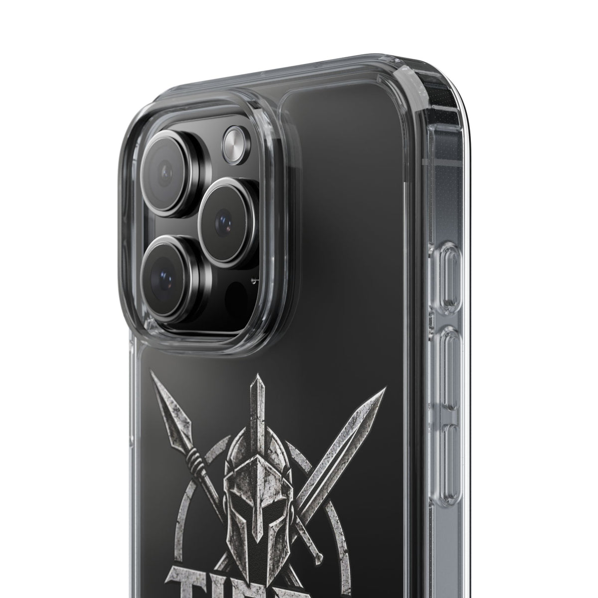 Tier 1 Culture Spartan Warrior Clear Phone Case
