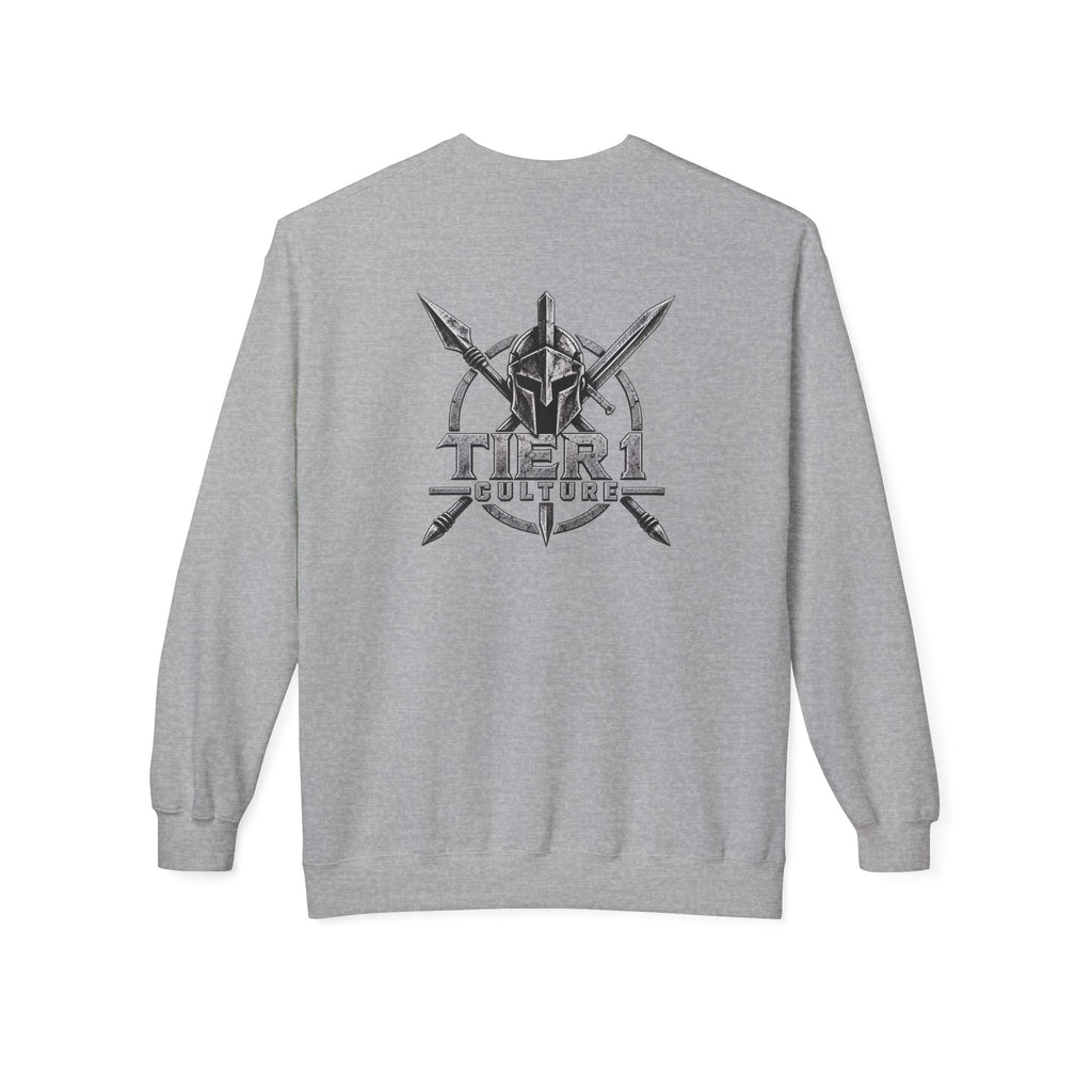 Tier 1 Culture Midweight Fleece Crewneck Sweatshirt