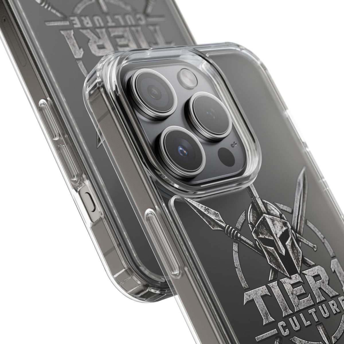 Tier 1 Culture Spartan Warrior Clear Phone Case