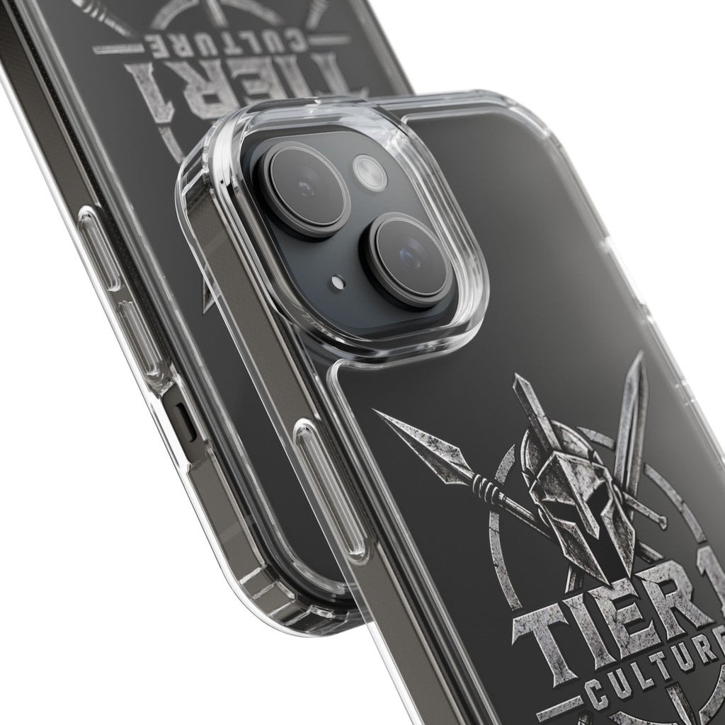 Tier 1 Culture Spartan Warrior Clear Phone Case