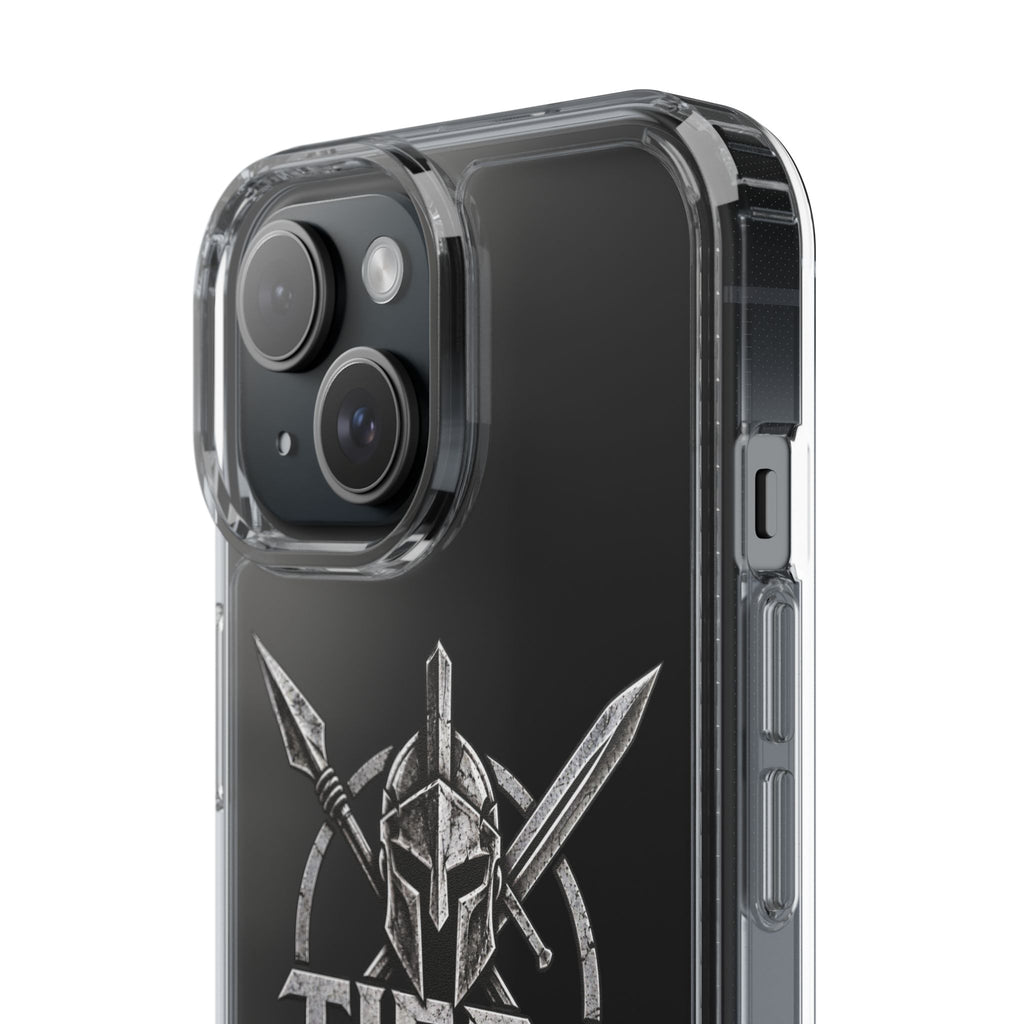 Tier 1 Culture Spartan Warrior Clear Phone Case