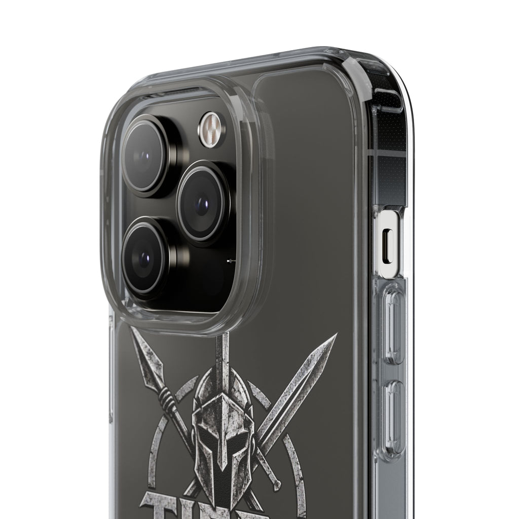 Tier 1 Culture Spartan Warrior Clear Phone Case