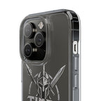 Tier 1 Culture Spartan Warrior Clear Phone Case