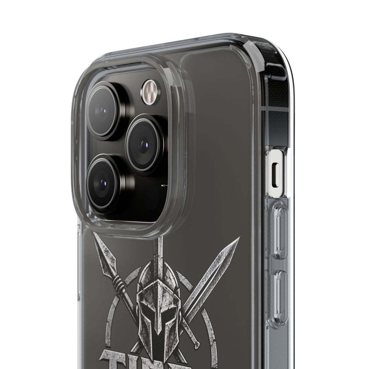 Tier 1 Culture Spartan Warrior Clear Phone Case